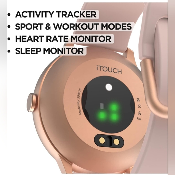 🆕️iTouch Sport3 Smrtwatch H-Rate Tracking, Step, Notifications, Body Temp NIB - Picture 4 of 8